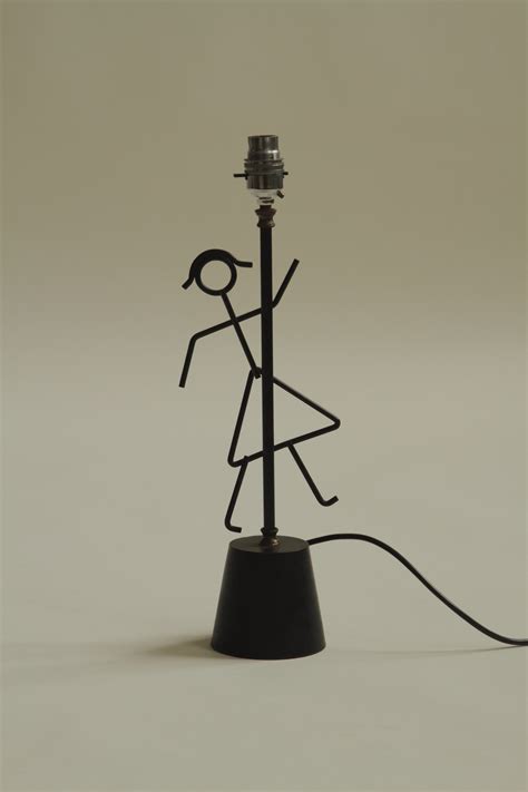 Stick Figure Table Lamp – Hollie Bowden