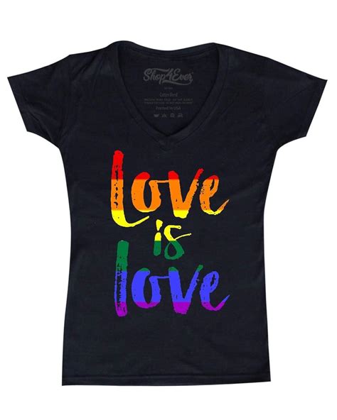 Love Is Love T Shirt Gay Pride Shirts 2766 | Seknovelty