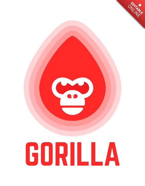 Gorilla Logo Design Template | Free Design Template