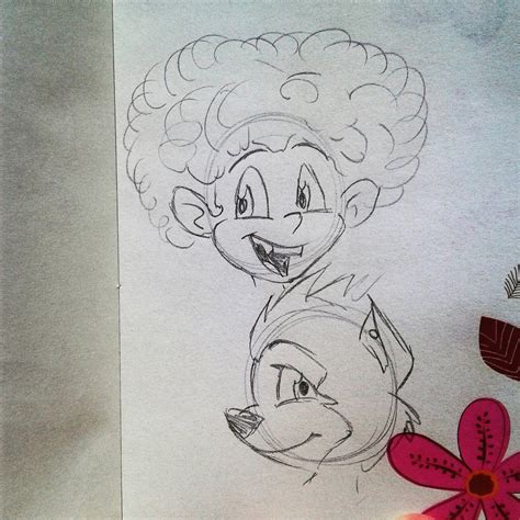 Winnie and Dennis sketch 3 by OverImaginated on DeviantArt