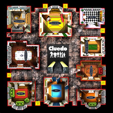 Cluedo Board by ovidiua2003 on DeviantArt