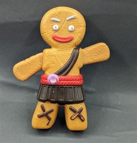 Mcdonalds Shrek GINGY Gingerbread Man Fast Food Toy Figure ...