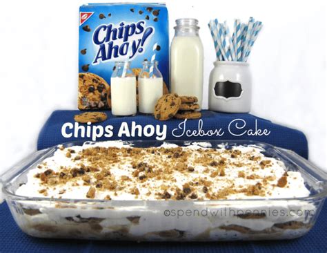 Chips Ahoy Icebox Cake Recipe - Spend With Pennies