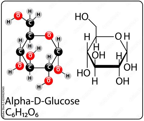 Glucose Molecule Structure