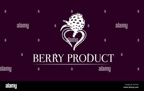 Berry products vector logo Stock Vector Image & Art - Alamy