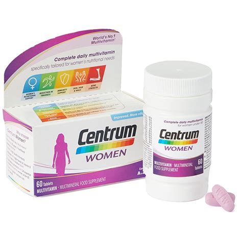 Centrum Women Multivitamins And Dietary Supplement 60 Tablet – kanzibox