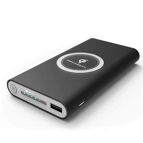 Qi Wireless Charging Power Bank Mobile Phone Battery Charger - Buy Qi ...