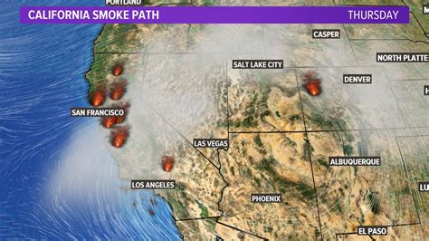 California wildfire smoke to make it to St. Louis | ksdk.com