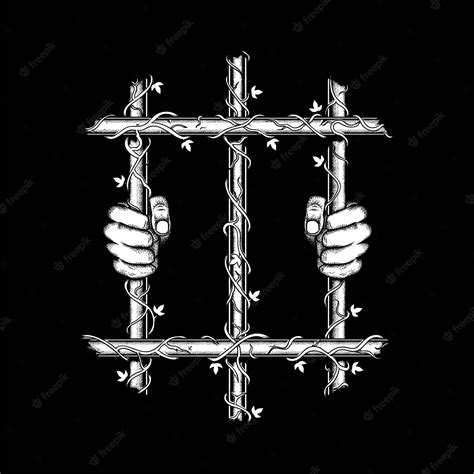 Premium Vector | Prison Bars Illustration