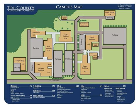 Tri County Pendleton Campus Map - Crissy Christine