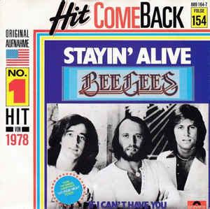 Bee Gees - Stayin' Alive (1989, Vinyl) | Discogs