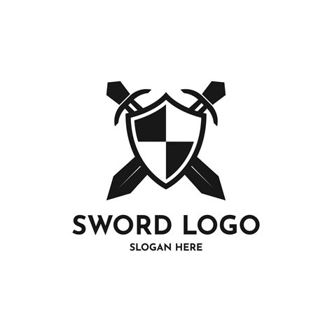 Sword logo design creative ideas, sword logo design vintage badge ...