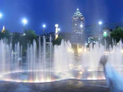 Atlanta Centennial Olympic Park ... the dancing waters fountains | Centennial olympic park ...