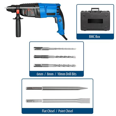 26mm 800-900Watt Multifunction Electric Hammer Wall Drill Machine Concrete Percussion Drill 220V ...