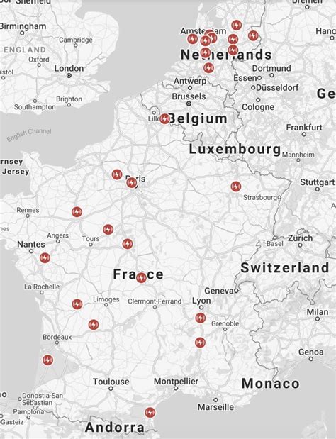 Tesla Unveils 15 Multi-brand Superchargers In France, Here Are Which Ones - GEARRICE