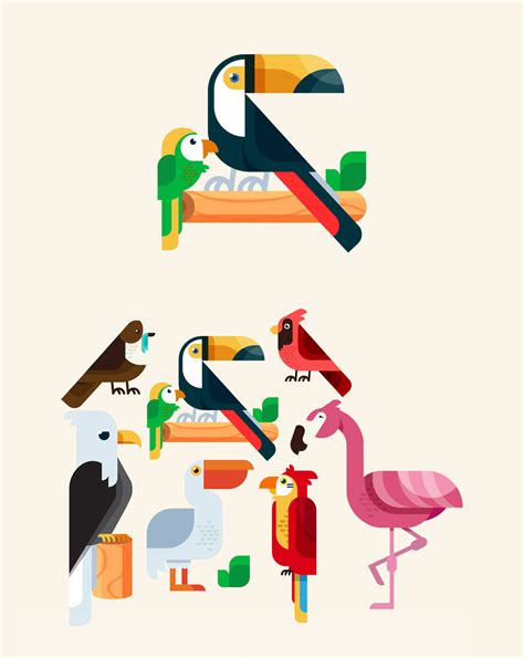 Free Vector Bird Illustrations - Dealjumbo.com — Discounted design ...