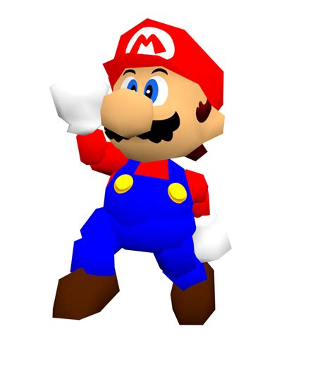 Mario 64 Jump Render Test by ThatCoolYoshi on DeviantArt