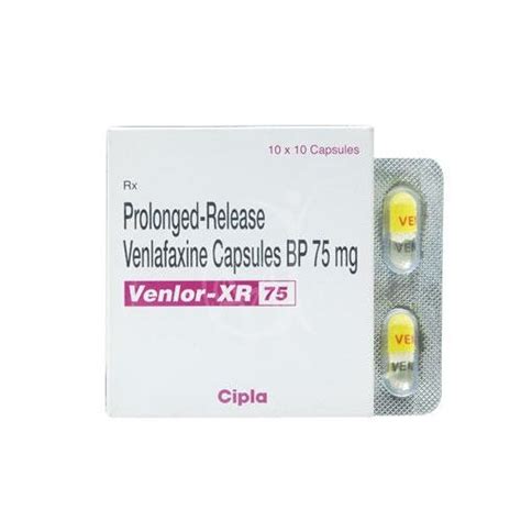 Best Supplier of VENLOR XR 75mg BP Capsule in Delhi India | JMS India