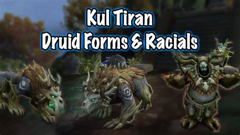 Jessiehealz - Kul Tiran, Druid Forms & Racials - YouTube