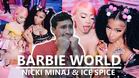 NICKI MINAJ x ICE SPICE REACTION | Barbie World (with Aqua) (From ...