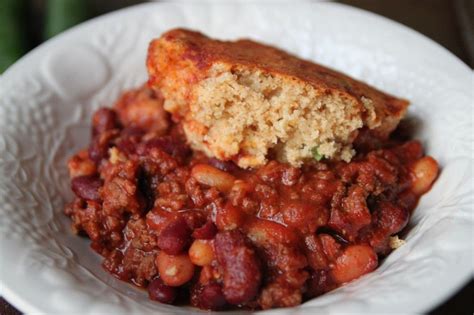 Bran Appetit » Chili Beans and Cornbread Casserole | Beans and ...