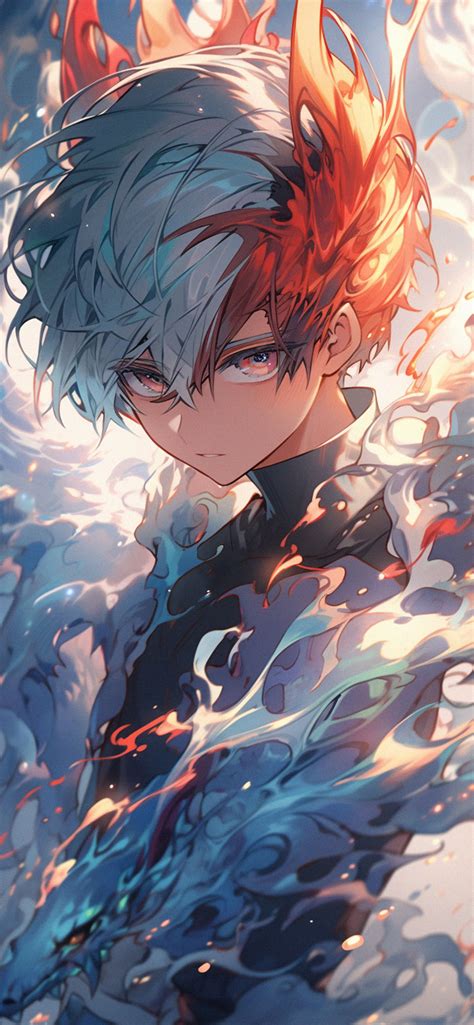 MHA Shoto Todoroki Anime Wallpapers - MHA Wallpapers for iPhone