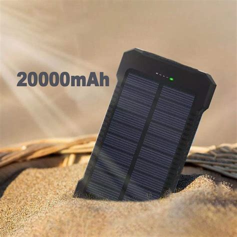 Solar Waterproof Power Bank with Flashlight – Chyhua