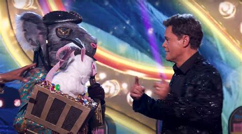 Donny Osmond confronts Masked Singer contestant over joke | EW.com