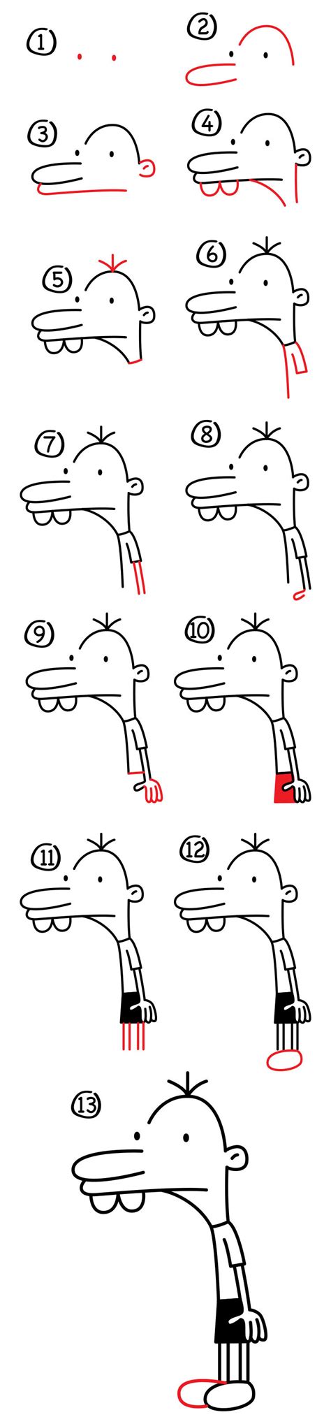 How To Draw Manny Heffley - Art For Kids Hub