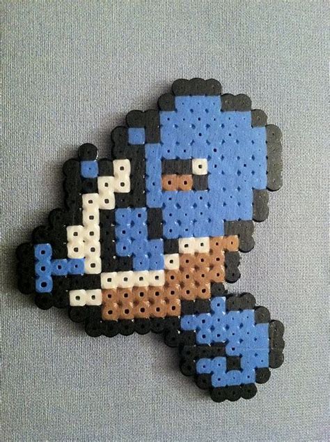 Hama squirtle Diy Perler Beads, Perler Bead Art, Squirtle, Sprite ...