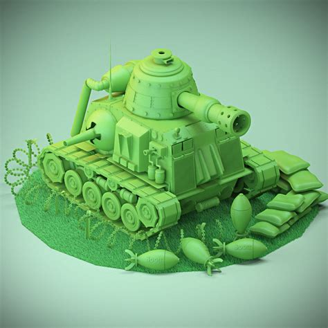 Cartoon Tank, Fabricio Campos on ArtStation at https://www.artstation ...