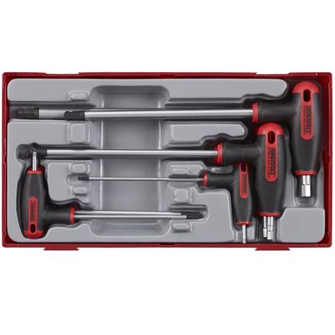 Teng Tools T-Handle Ball Point Hex Key Set TT1 7 Pieces - SGS