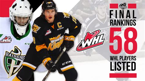 58 WHL players highlight NHL Central Scouting final rankings – WHL Network