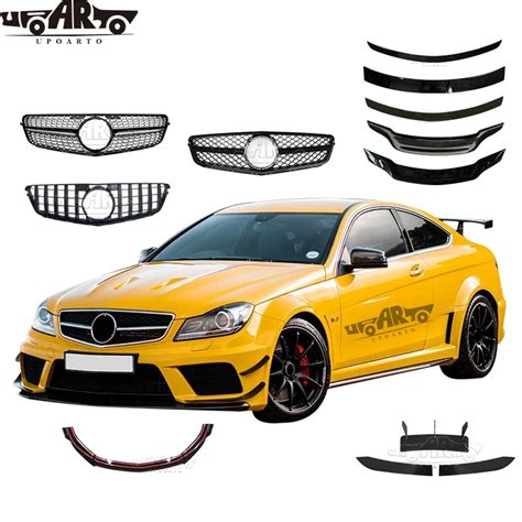 Car Parts for Mercedes Benz C Class W204 Exterior Accessories 2007-2013 ...