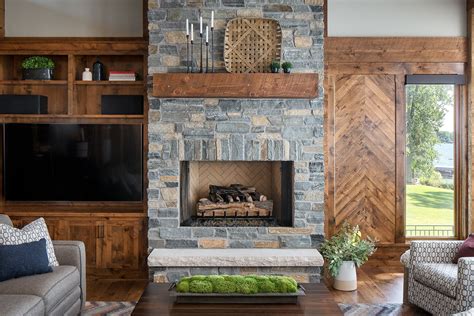 Fireplace Design | Mountain modern home, Modern mountain home, Modern house