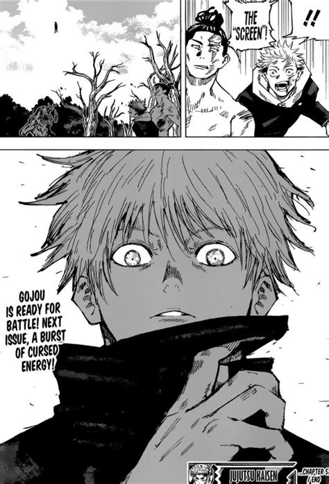 Anime Characters Jujutsu Kaisen Manga Panels - Finmc Ginnis