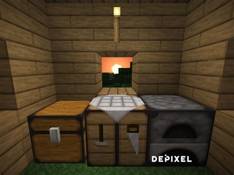 Depixel, a Detailed 32x32 Vanilla Experience Minecraft Texture Pack