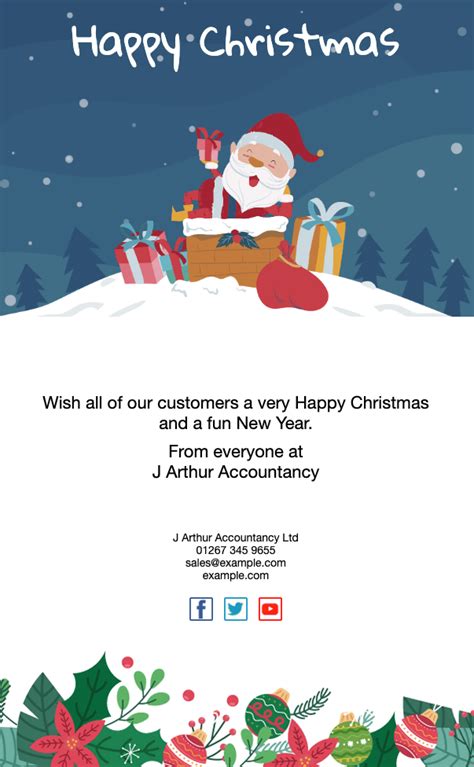 Christmas Email Design Templates - Free