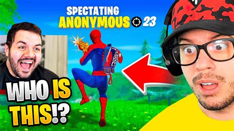 I Went UNDERCOVER in Courage's Tournament! (Fortnite) - YouTube