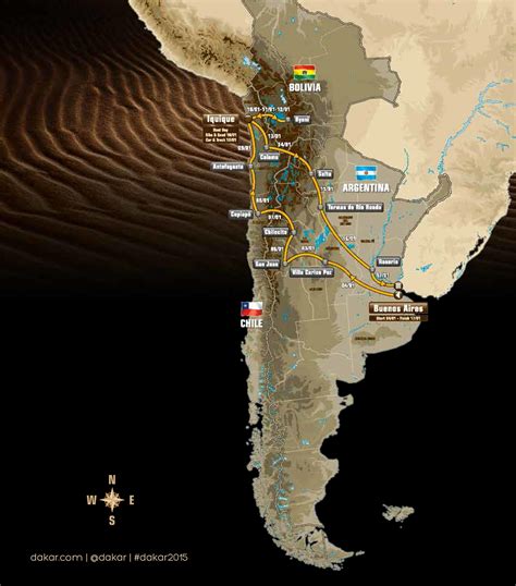 2015 Dakar Rally Details Revealed - Asphalt & Rubber