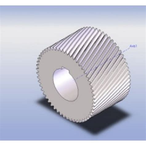 The designed gears: (a) the pinion and (b) the gear. | Download Scientific Diagram