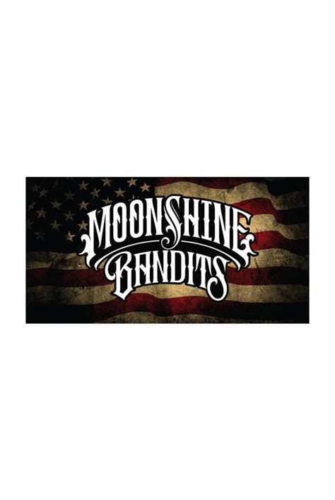 Bandits Logo Stickers– Moonshine Bandits