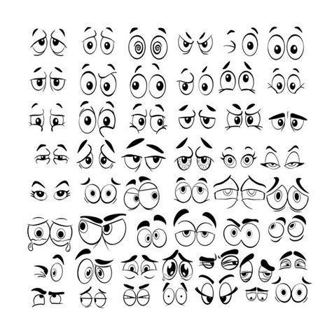 Procreate Cartoon Eyes Procreate Cartoon Brushes Procreate - Etsy | Cartoon eyes drawing ...