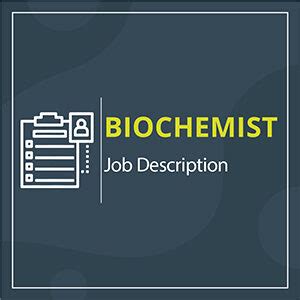 Biochemist Job Description - IrishJobs Career Advice