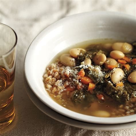 Italian White-Bean-and-Mustard-Greens Soup