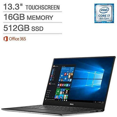 Dell XPS 13 Touchscreen Laptop - Intel Core i7 - QHD+ (3200 x 1800) - Walmart.com - Walmart.com