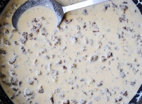 Biscuits and Turkey Sausage Gravy Recipe - The Sum of Yum