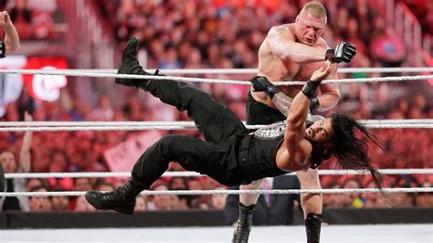 Roman reigns vs brock lesnar wrestlemania 31 | Wrestling Amino