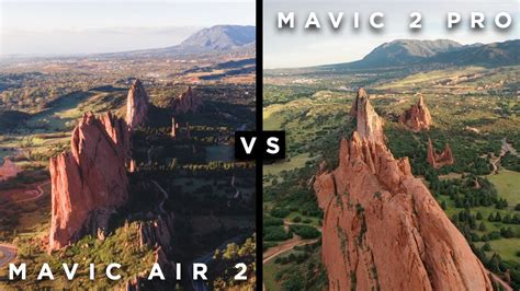 Mavic Air 2 vs Mavic 2 Pro - Side by Side Comparison - YouTube