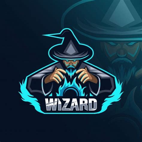 Premium Vector | Wizard mascot logo design | Logo design, Wizards logo, Mascot